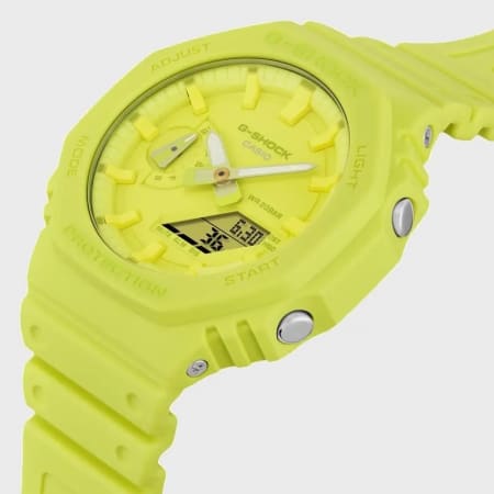 Casio - G-Shock GA-2100 Orologio giallo fluo