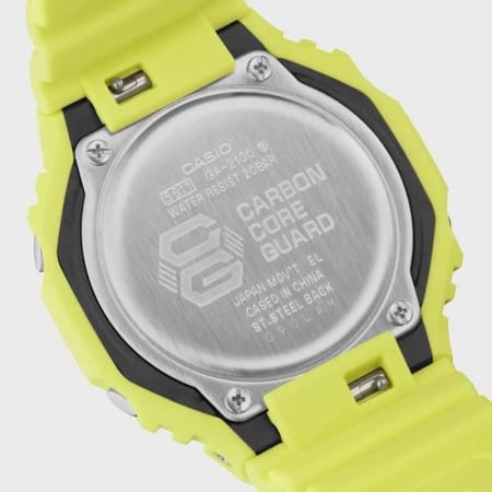 Casio - G-Shock GA-2100 Orologio giallo fluo