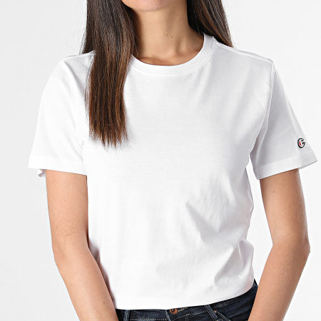Champion - Lot De 2 Tee Shirts Femme 116821 Noir Blanc