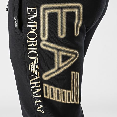 EA7 Emporio Armani - Pantalones de chándal 3DPP58-PJSHZ Negro