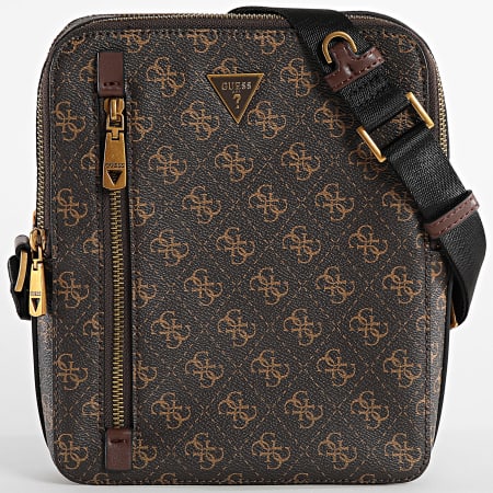 Sacoche Homme Guess Art HMBOMG - Simili Cuir, Multicolore - Style Urbain Et Pratique