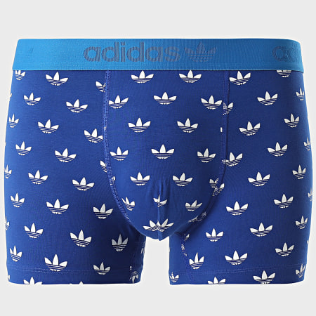 Adidas Originals - Lot De 2 Boxers 4A2M56 Bleu Clair Bleu Roi