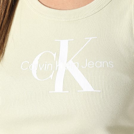Calvin Klein - Canotta donna 3160 Verde chiaro
