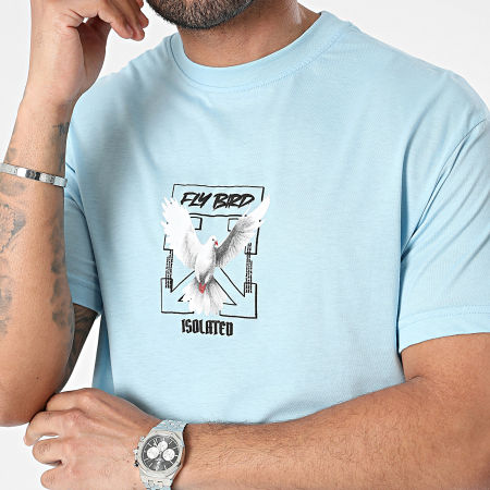 Classic Series - Camiseta oversize azul claro