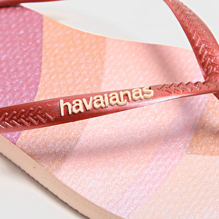 Havaianas - Mujeres Glitter Glw Fc 4145766 Ballet Rosa Flip Flops
