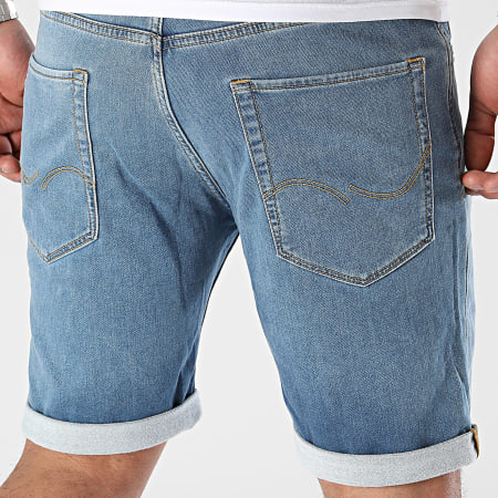 Jack And Jones - Pantalones cortos vaqueros azules Rick Icon
