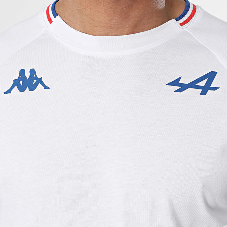 Kappa - Camiseta Adowi Alpine F1 371V71W Blanca
