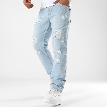 LBO - Jean Relaxed Fit Destroy 3170 Bleu Wash