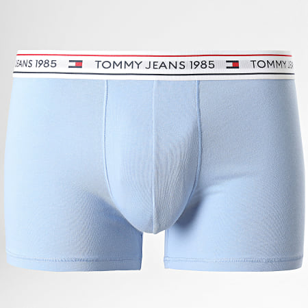 Tommy Jeans - Lot De 3 Boxers Trunk 3160 Bleu Clair Gris Noir