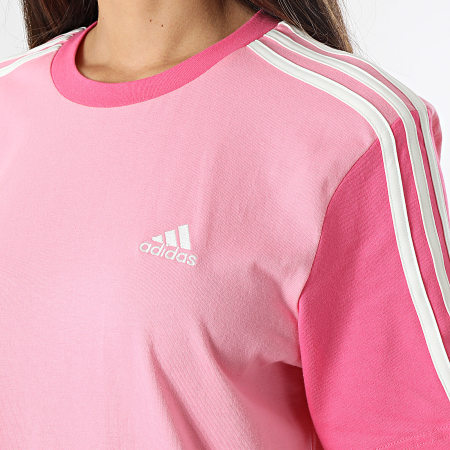 Adidas Sportswear - Robe A Bandes Femme IR6055 Rose