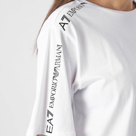 EA7 Emporio Armani - Tee Shirt Femme 3DTT02-TJ02Z Blanc