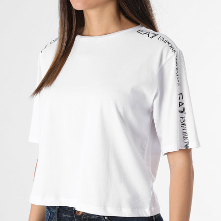 EA7 Emporio Armani - Tee Shirt Femme 3DTT02-TJ02Z Blanc