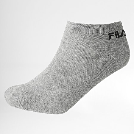 Fila - Juego de 3 pares de calcetines F9100 gris jaspeado