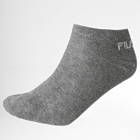 Fila - Juego de 3 pares de calcetines F9100 gris jaspeado