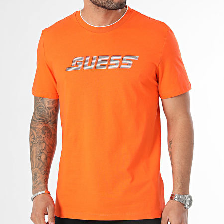 Guess - Camiseta Z4GI11-I3Z14 Naranja