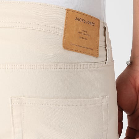 Jack And Jones - Trick Original Pantaloncini di jeans beige
