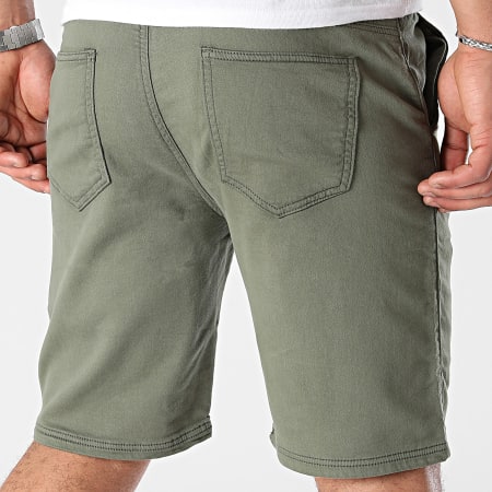 KZR - Pantaloncini Khaki Green Jean