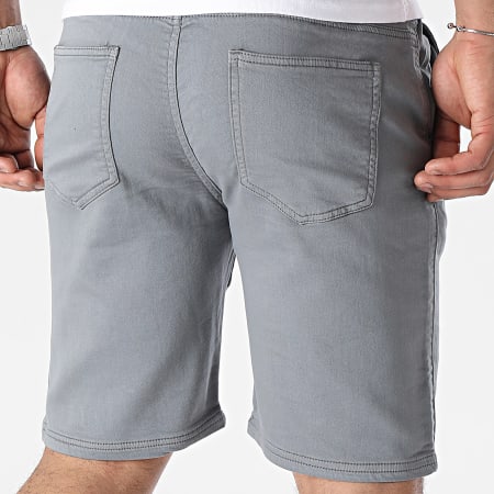KZR - Pantaloncini di jeans grigi