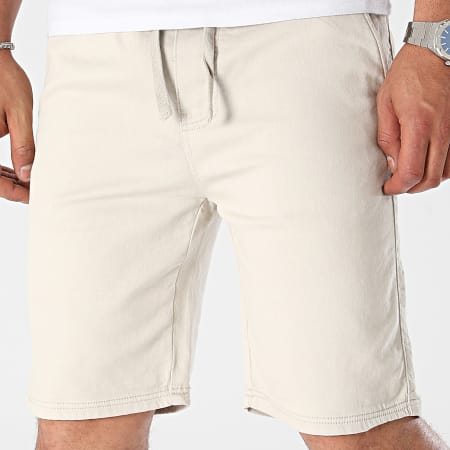 KZR - Pantalones cortos vaqueros blancos