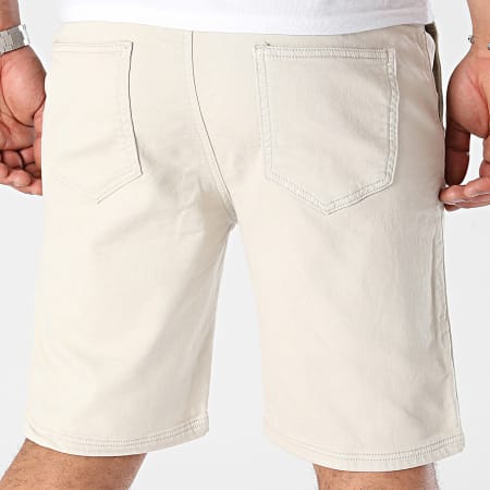 KZR - Pantaloncini di jeans bianchi