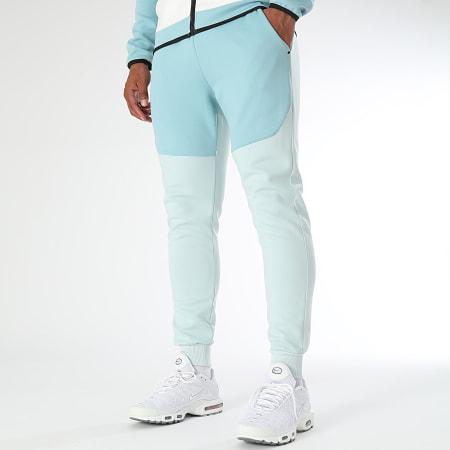 LBO - Ensemble De Survetement 0209 Turquoise Blanc