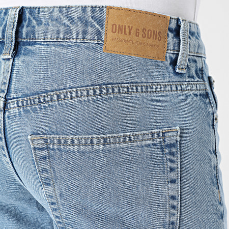 Only And Sons - Pantalones cortos Edge Jeans Azul