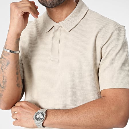 Only And Sons - Polo Kian a maniche corte Beige
