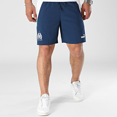 Puma - OM Woven Jogging Shorts 777113 Azul marino
