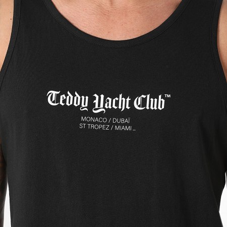 Teddy Yacht Club - Camiseta de tirantes Art Series Negra
