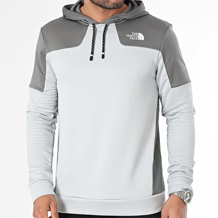 The North Face - Sweat Capuche On Fleece A87J3 Gris Anthracite Gris Clair