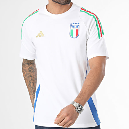 Adidas Sportswear - Tee Shirt FIGC IQ2175 Blanc