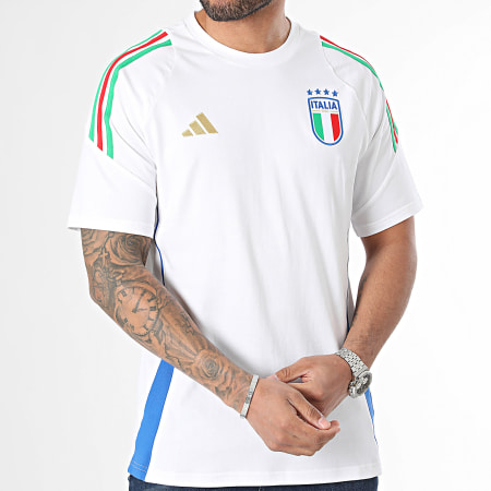 Adidas Performance - Camiseta FIGC IQ2175 Blanca