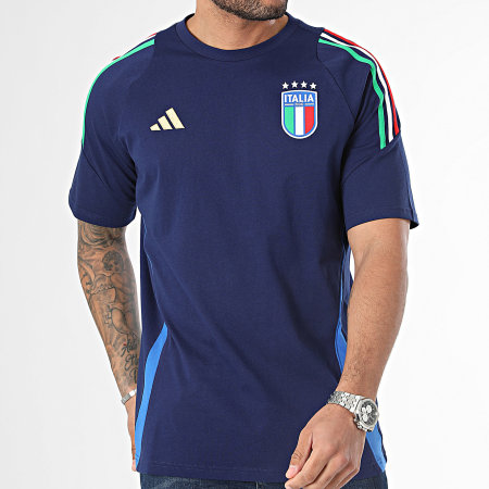 Adidas Sportswear - Tee Shirt FIGC IQ2176 Bleu Marine