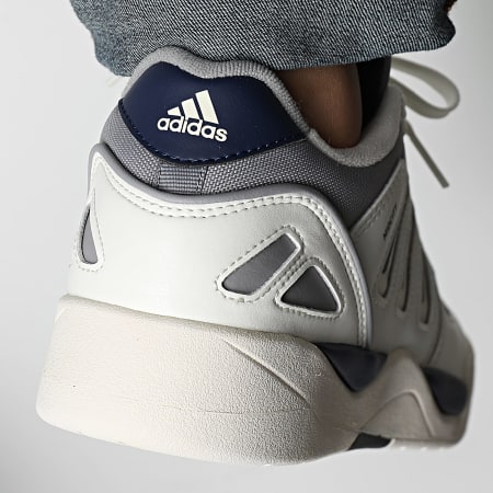 Adidas Sportswear - Baskets Midcity Low IF6664 Core White Dark Blue Light Onix