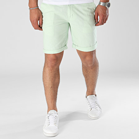 Blend - Pantalones cortos chinos 20715214 Verde claro