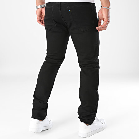 Hugo Blauw - Ash Slim Jeans 50511483 Zwart