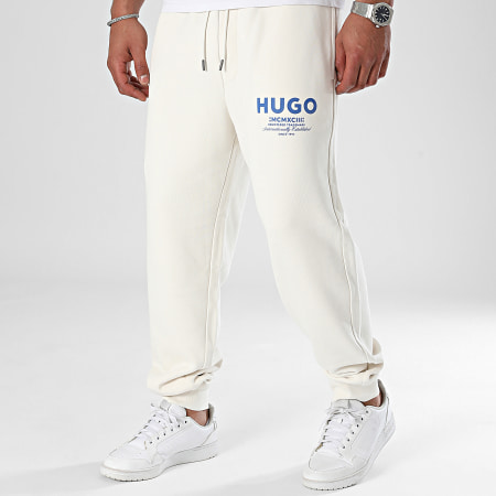 Hugo Blue - Nevez Pantalones de chándal 50510734 Beige