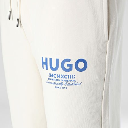 Hugo Blue - Nevez Pantalones de chándal 50510734 Beige