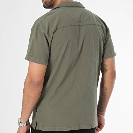 Indicode Jeans - Mirolo Camisa Manga Corta 20-464 Verde Caqui