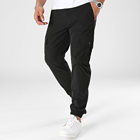Indicode Jeans - Pantalón cargo Landy 60-359 Negro