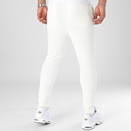John H - Pantalones de chándal blancos