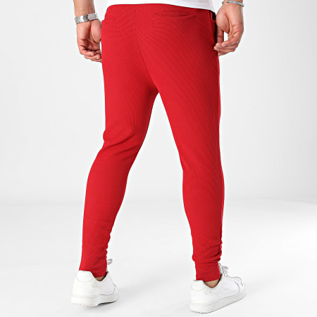 John H - Pantalones de chándal rojos