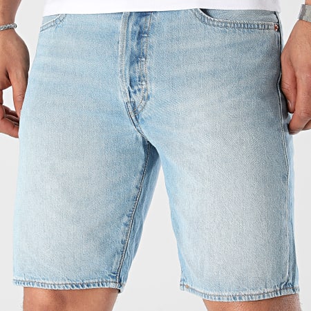 Levi's - 501® Pantaloncini di jeans con lavaggio blu
