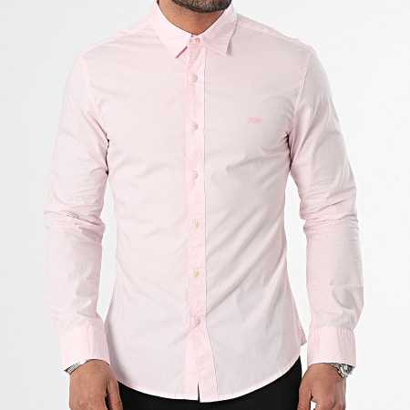 Levi's - Slim Camisa Manga Larga 86625 Rosa
