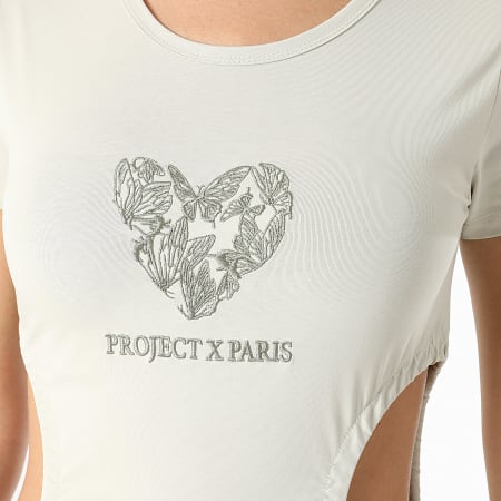 Project X Paris - Vestido de mujer F247711 Beige