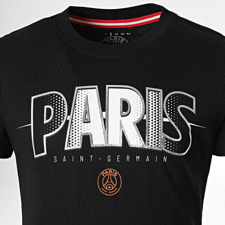 PSG - Maglietta da bambino Paris Saint-Germain P15389C Nero