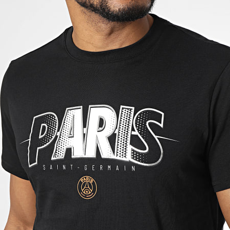 PSG - Tee Shirt Paris Saint-Germain P15370C-CL05 Noir