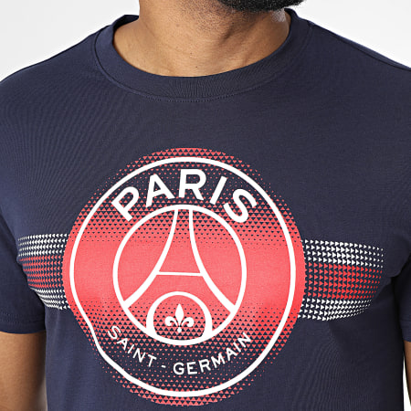PSG - Tee Shirt Paris Saint-Germain P15371C-CL02 Bleu Marine