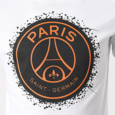 PSG - Tee Shirt Enfant Paris Saint-Germain P15390C Blanc