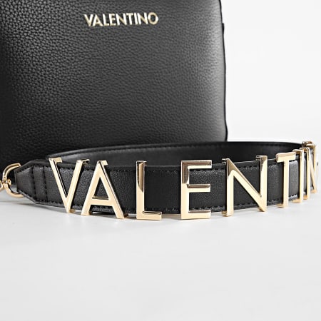 Valentino By Mario Valentino - Sac A Main Femme Alexia VBS5A809 Noir Doré